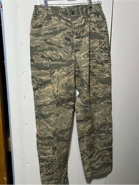 Men's Tactical Cargo Pants - Olive Camo
